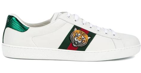 scarpe gucci uomo tigre|gucci tiger jewelry.